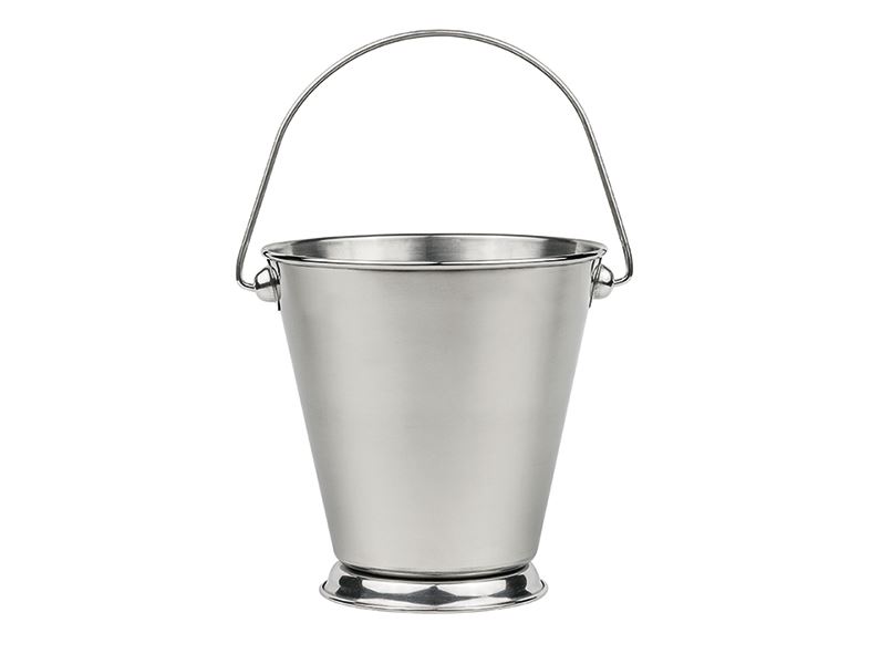 Mini seau acier inoxydable 7 x 7 cm 13 cl In Situ - 573786