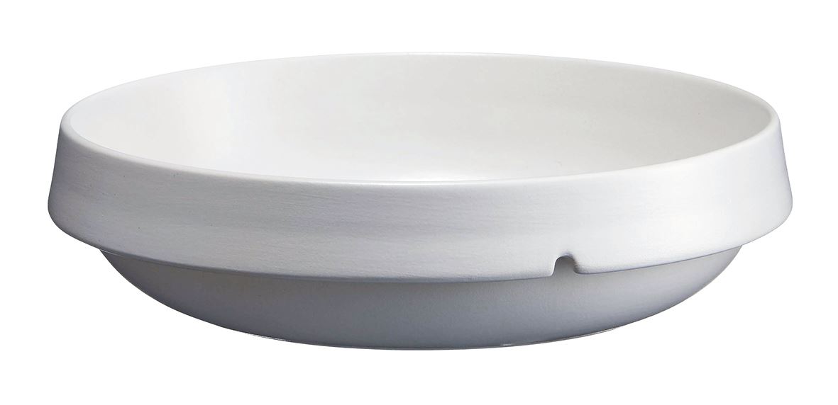 Plat rond Welcome céramique blanc 1.8 L Emile Henry - 071321