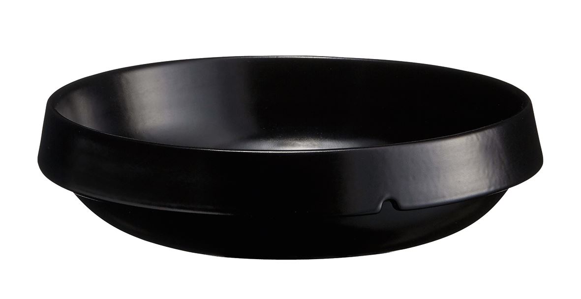 Plat rond Welcome céramique noir 1.8 L Emile Henry - 071331