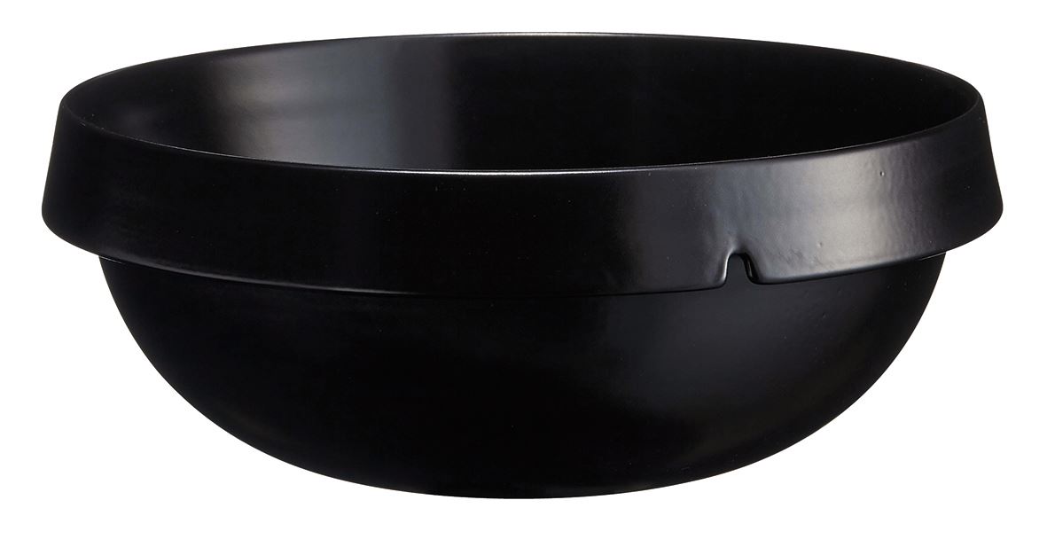 Saladier Welcome céramique noir 5 L Emile Henry - 071332