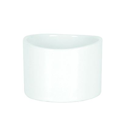 Ramequin Virgo porcelaine blanc 4 x 6.5 cm 9 cl In Situ - 050807