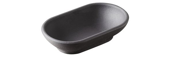 Baguette 4/6 macarons porcelaine noir Revol Porcelaine - 050605