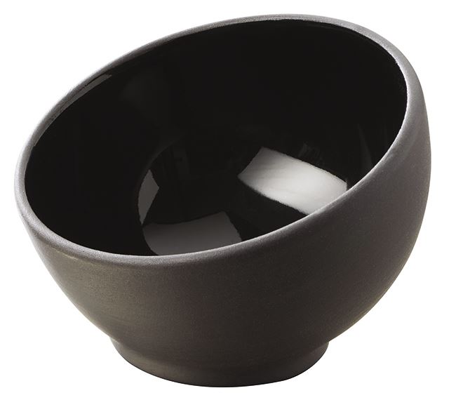 Mise en bouche sphère porcelaine noir 4 cl Revol Porcelaine - 050614