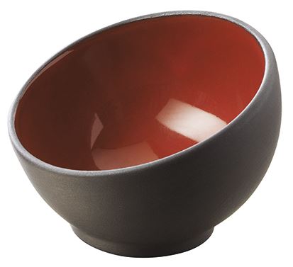Mise en bouche sphère porcelaine rouge 4 cl Revol Porcelaine - 050616