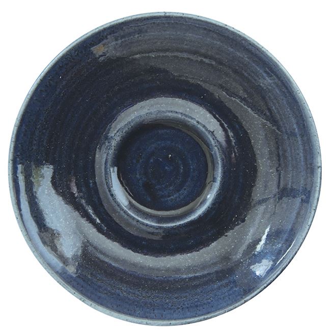 Sous tasse Monochrome porcelaine saphir 15.6 cm In Situ - 050927