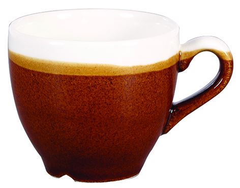 Tasse à café Monochrome porcelaine canelle 10 cl In Situ - 050937