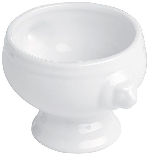 Soupière Tête de Lion porcelaine blanc 0.5 L In Situ - 051360