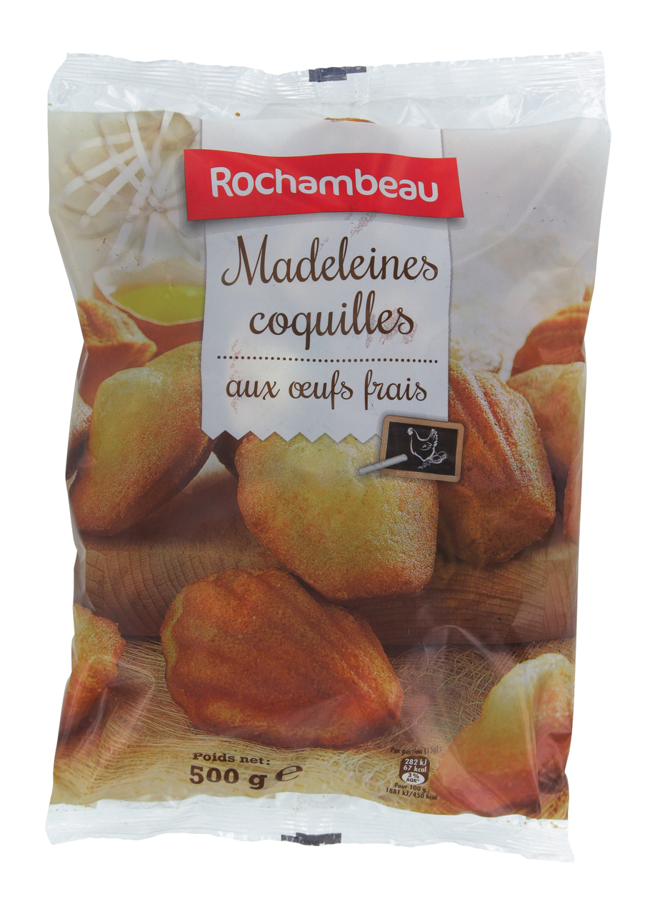 Rochambeau Madeleines coquilles 600 g