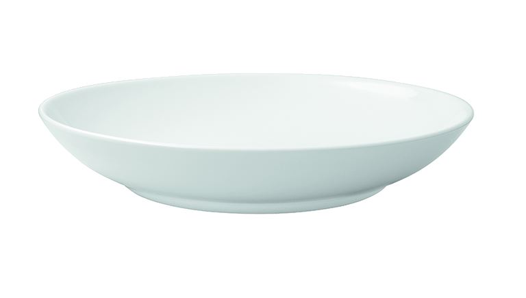 Assiette à calotte rond porcelaine blanc 20 cm In Situ - 051198