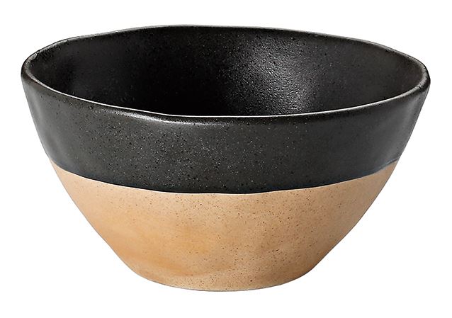 Bol Luna porcelaine noir 50 cl In Situ - 051257