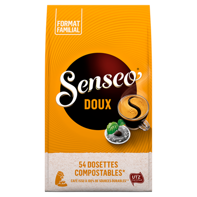 Senseo Café doux 54 dosettes