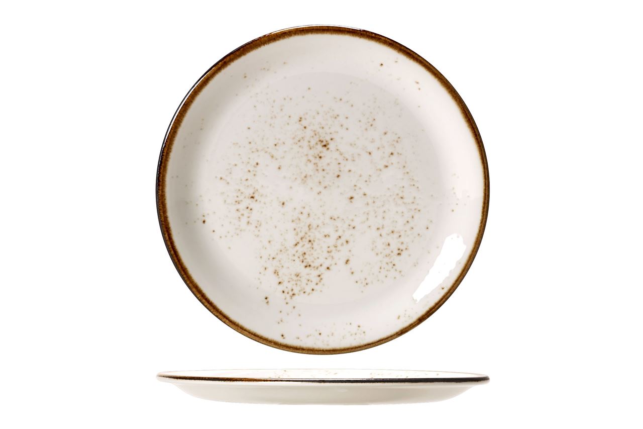 Assiette coupée ronde Craft blanc 25 cm x 24 Steelite