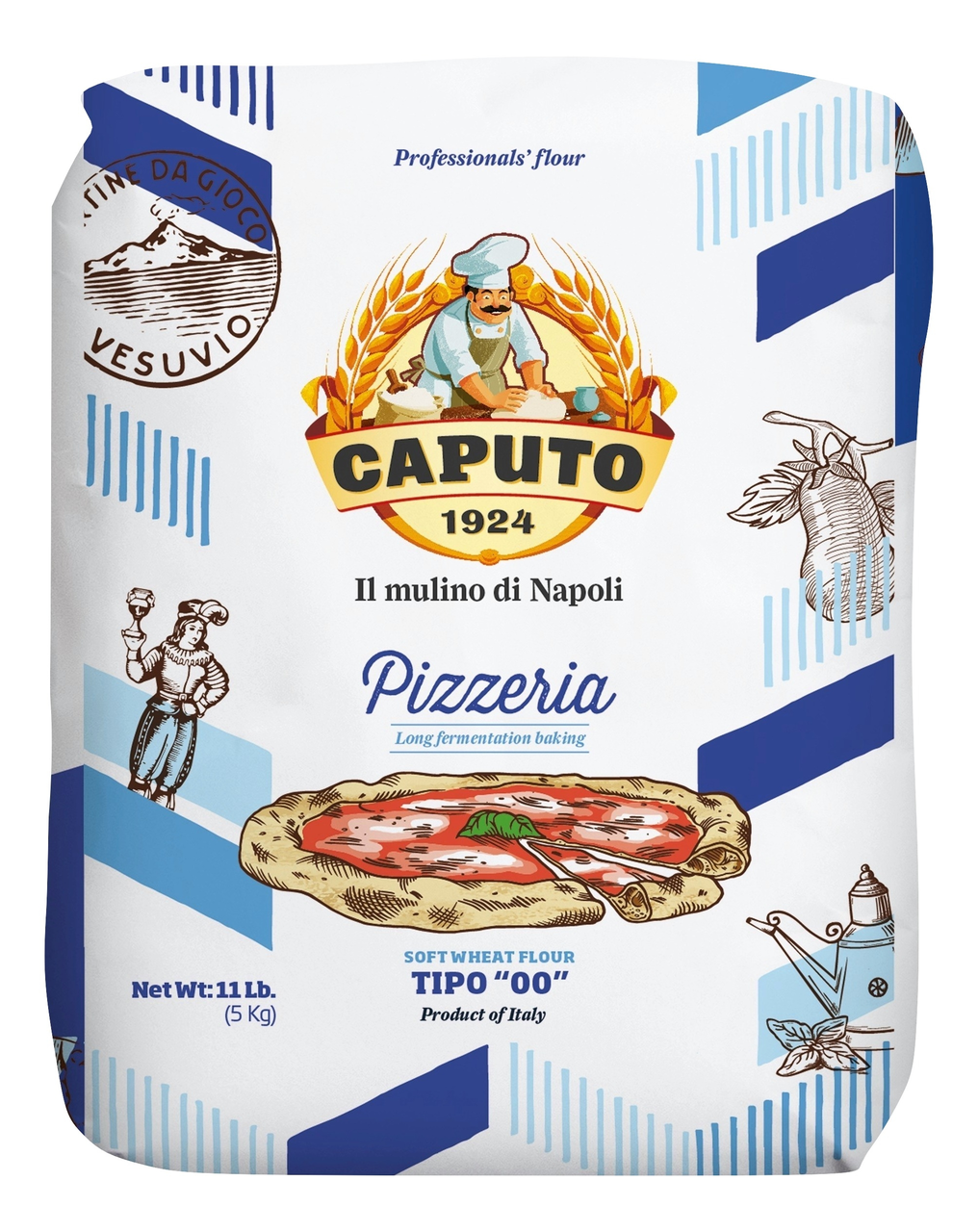 Caputo Farine de blé spéciale pizzeria 5 kg