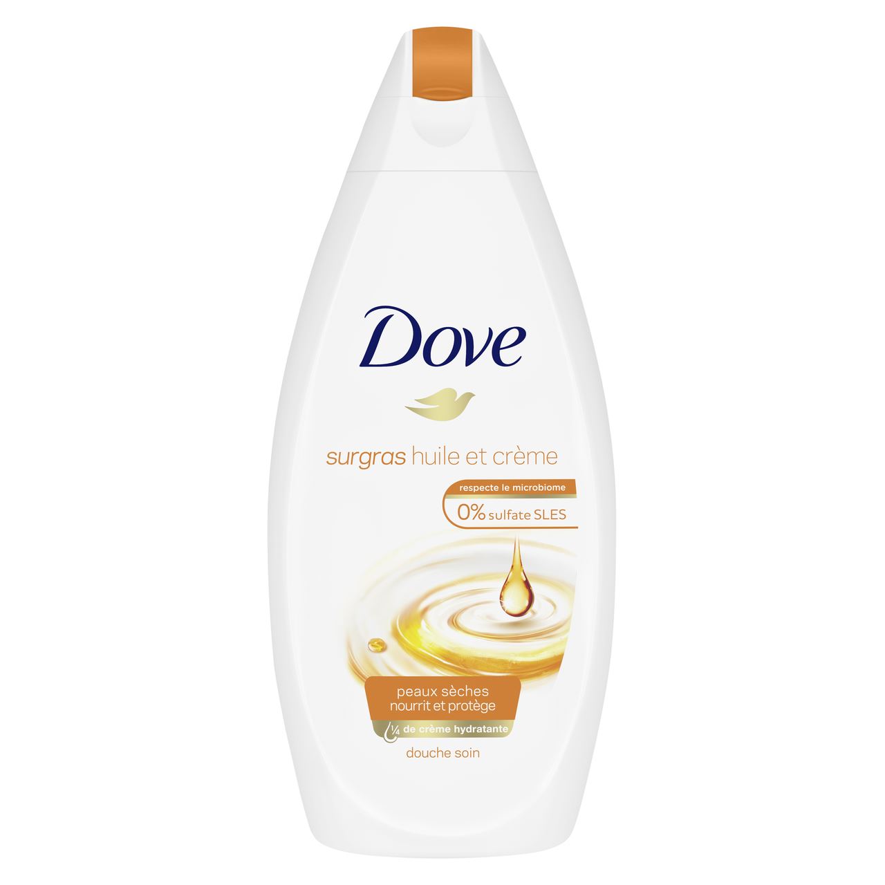 Gel douche surgras huile et crème 400 ml Dove