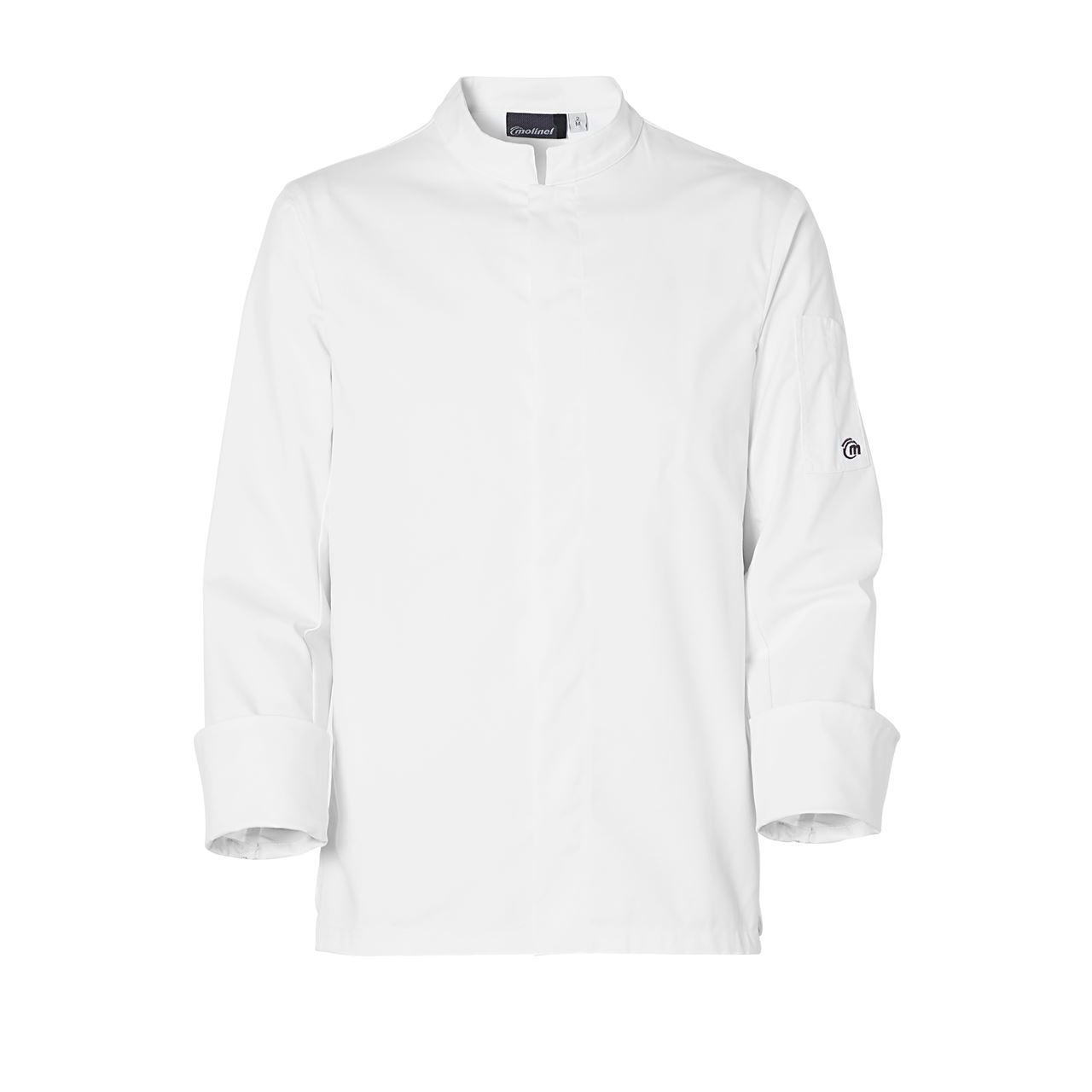 Veste de cuisine manches longues homme blanc Zef T.S Molinel