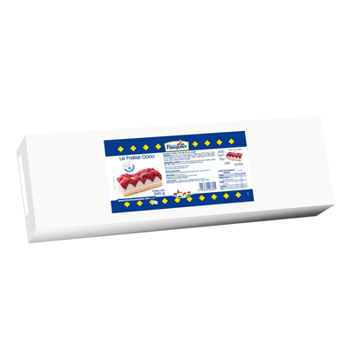 Le Fraise Coco 10 Entremets Individuel 845 G Brioche Pasquier Metro