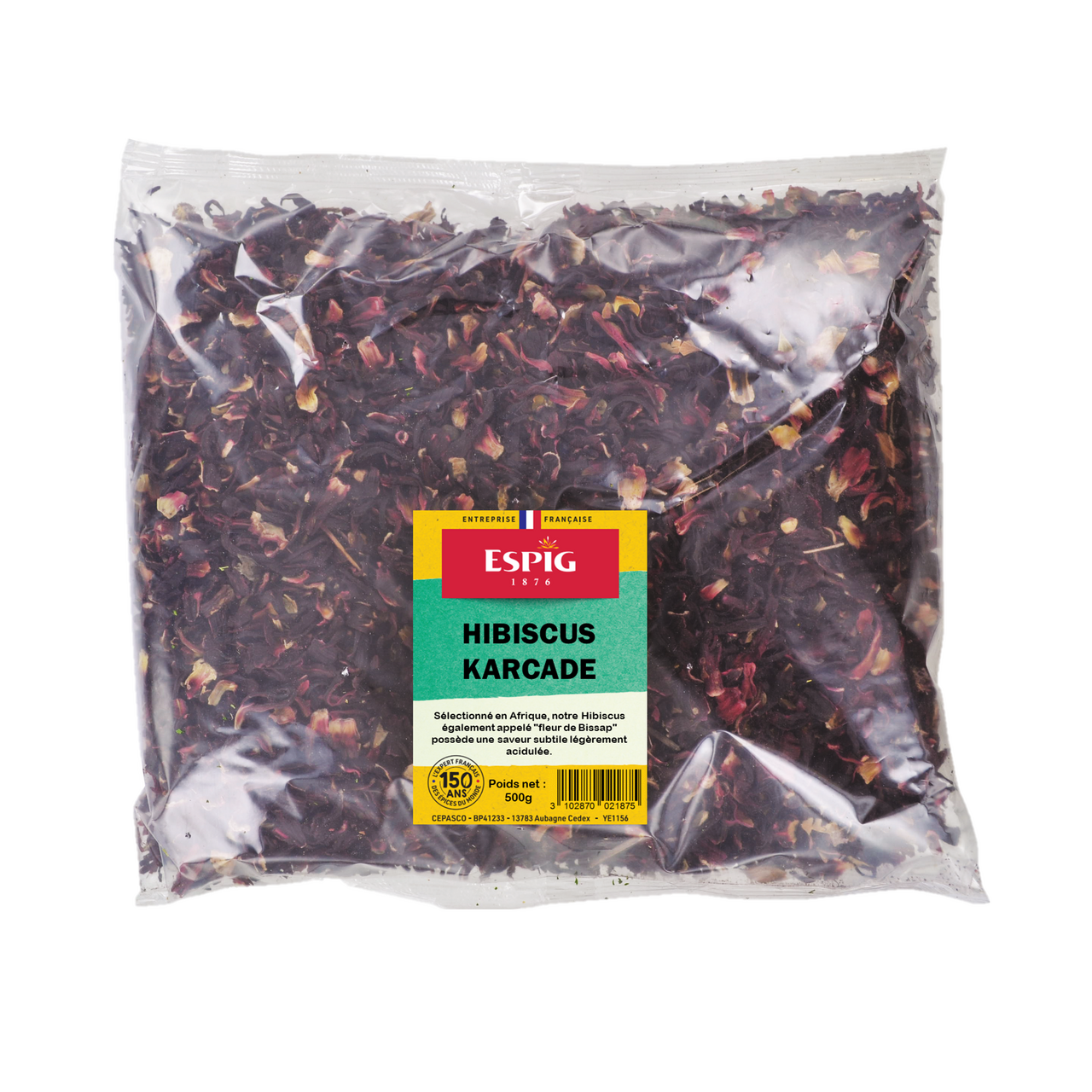 Espig Hibiscus coupé 500 g
