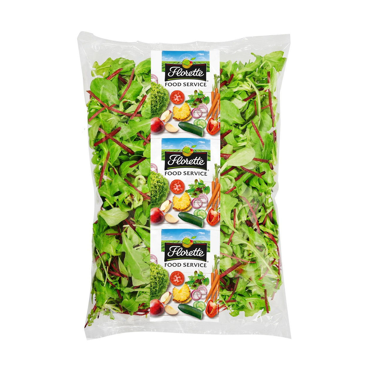 Florette Salade mélange de mâche roquette et betterave 300 g UE-HUE