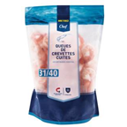 METRO Chef Queues de crevettes décortiquées cuites cocktail sachet 1kg