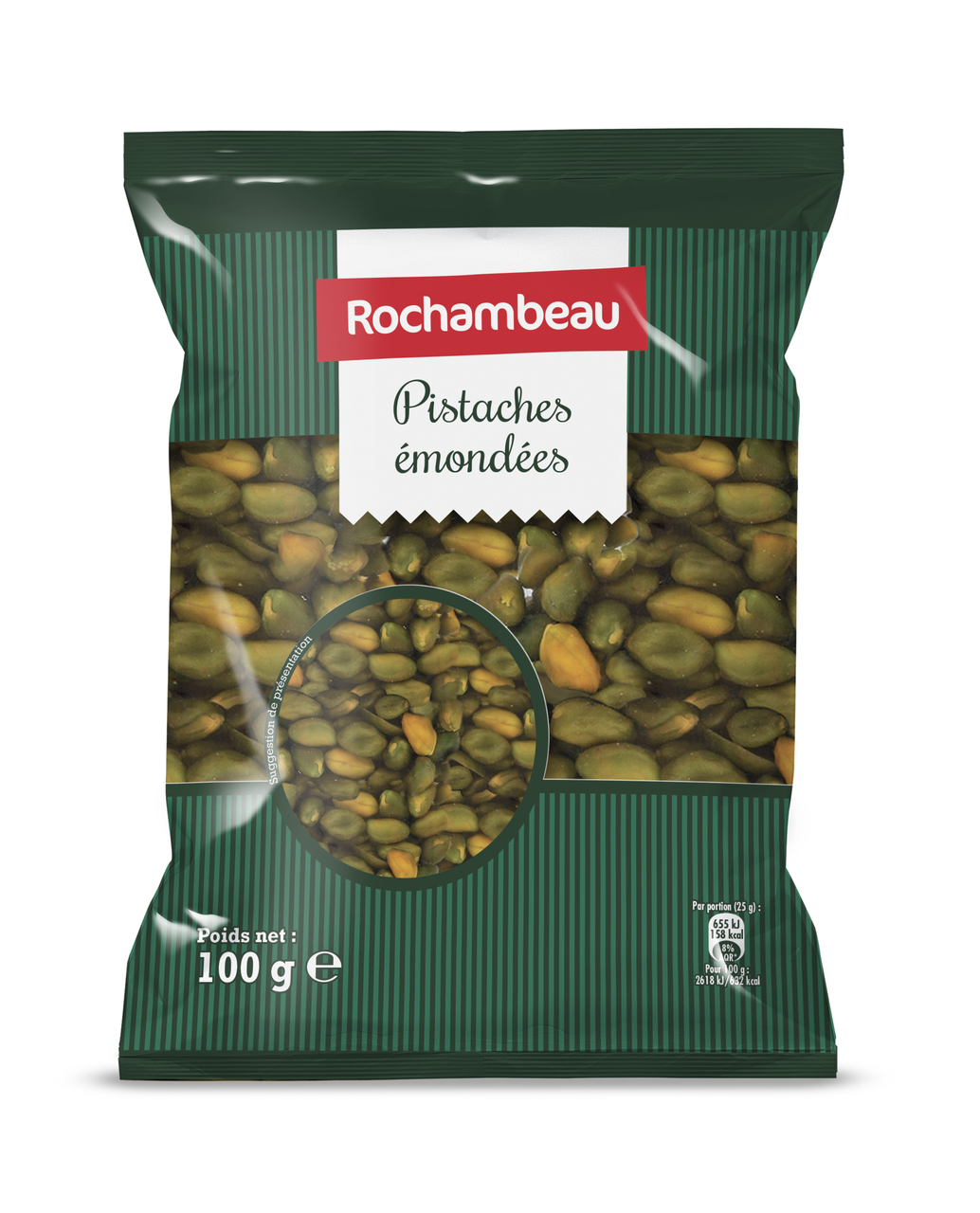 Rochambeau Pistache émondée sachet 100 g