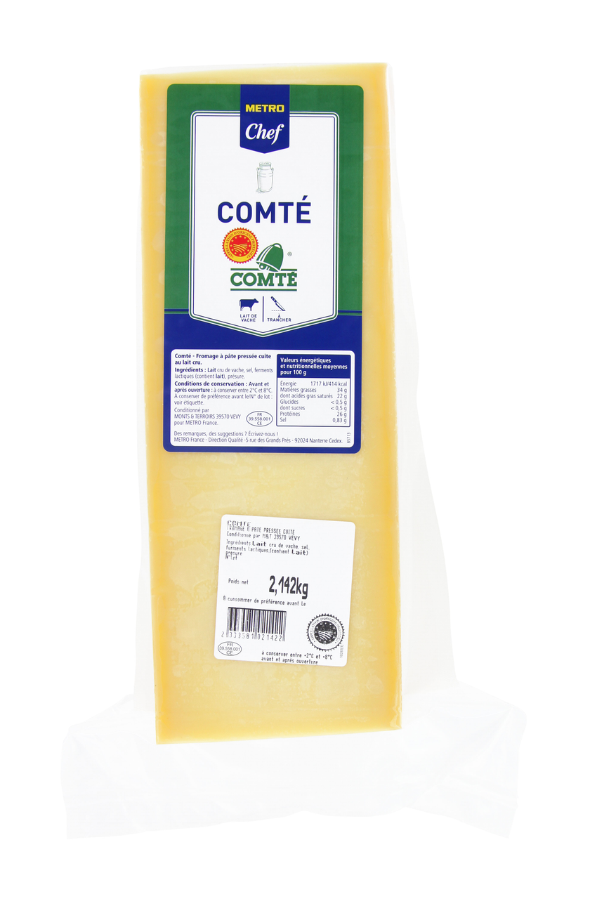 METRO Chef Comté AOP en bloc