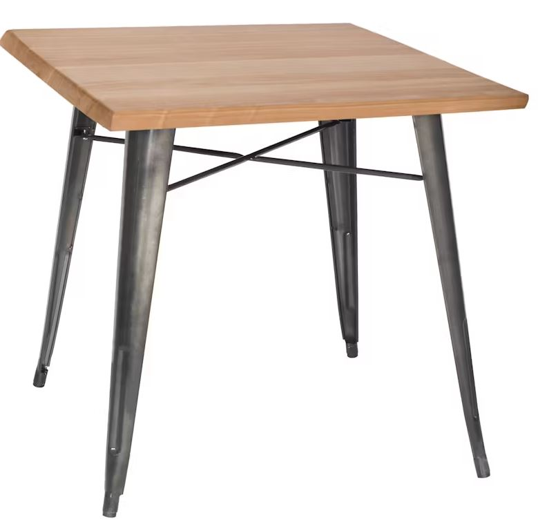 GHP Table Monaco Iron teck 76 x 76 cm