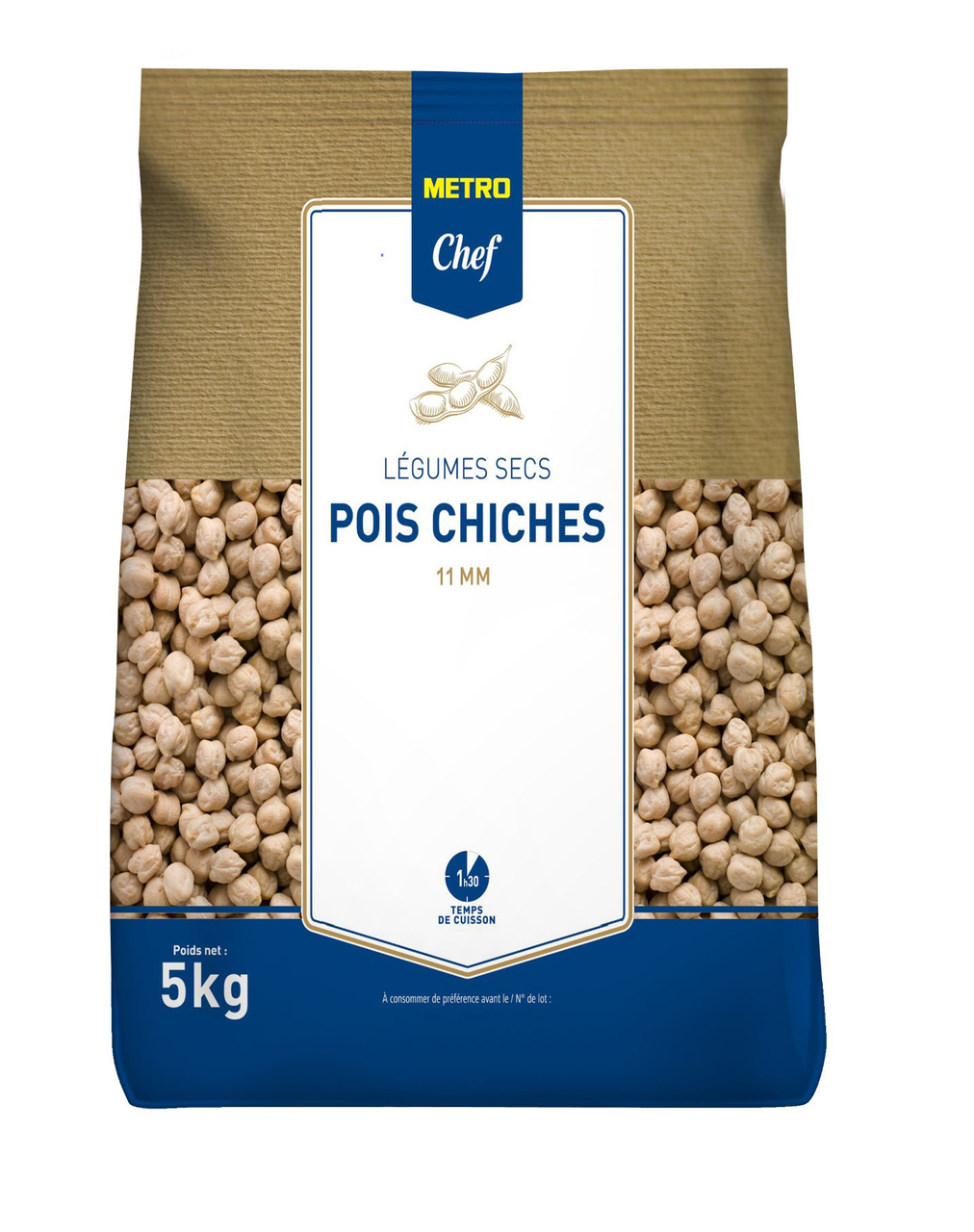 METRO Chef Pois chiche 11 mm sac 5 kg