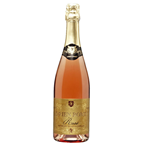 ADRIEN ROMET Vin mousseux Brut Rosé Méthode Traditionnelle bouteille 75 cl