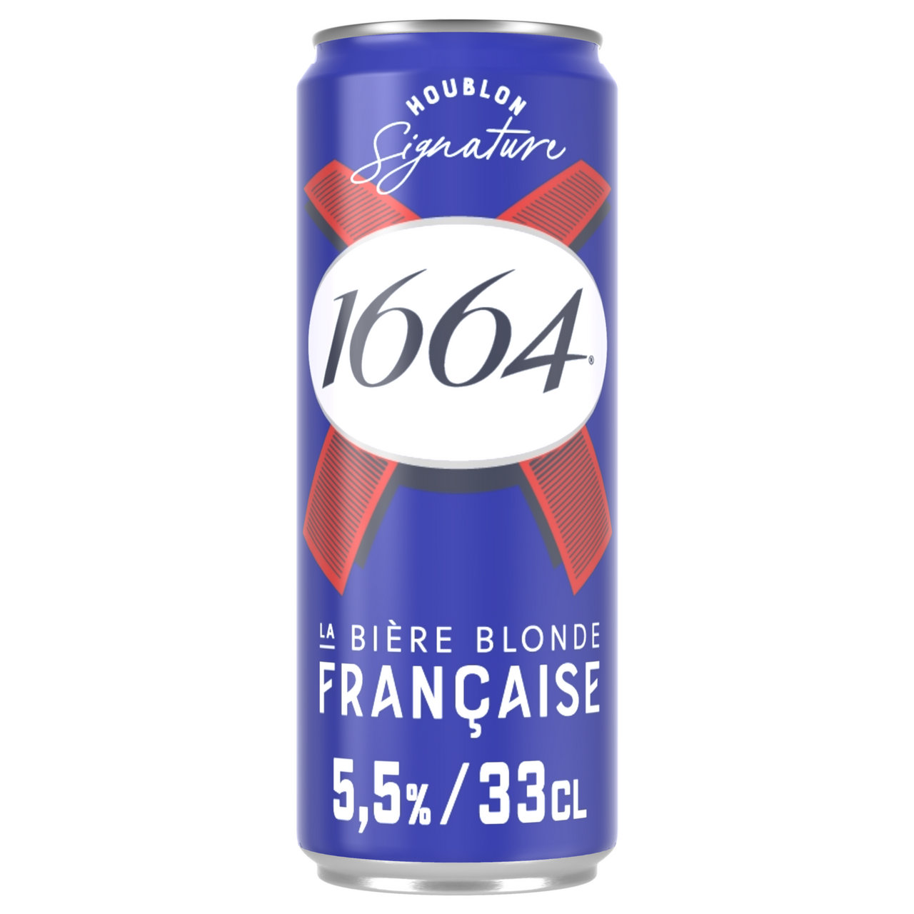1664 Bière blonde 5.5° boîte 33 cl
