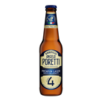 Poretti Bière Birrificio Angelo Poretti 4 Premium Lager 5° 33 cl verre perdu