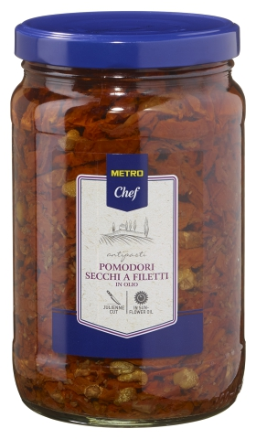 METRO Chef Tomates séchées en lanières bocal 1.7 L