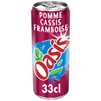 Oasis Boisson pomme cassis framboise boîte slim 33 cl