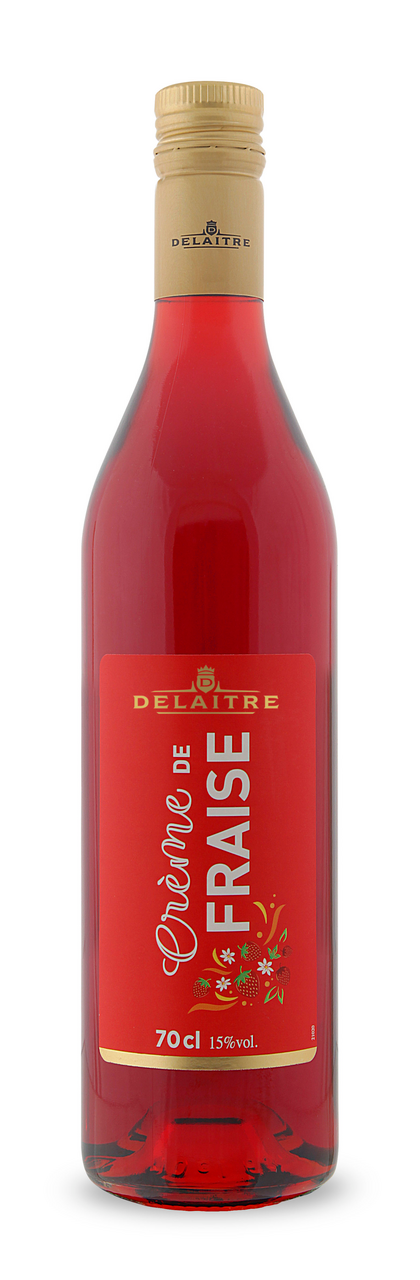 DELAITRE Crème de fraise 15° 70 cl