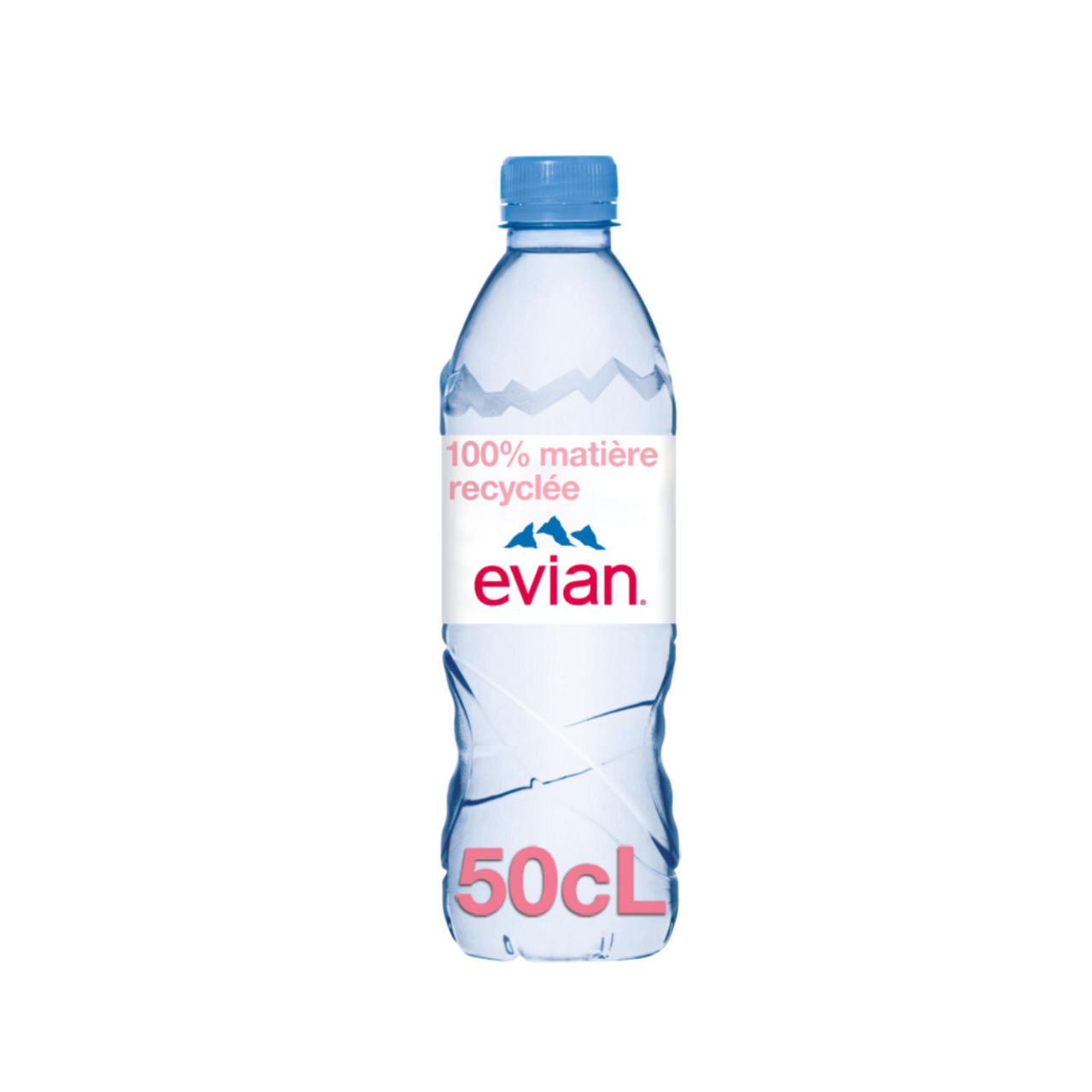 Evian Eau minérale naturelle 50 cl RPET