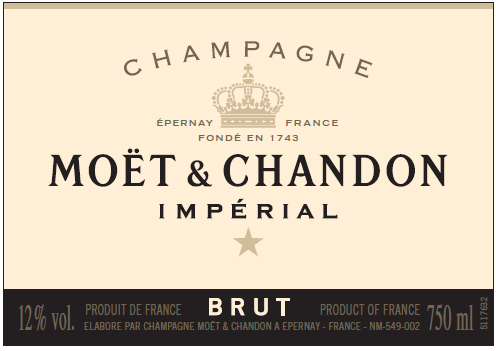 Moët & Chandon Champagne Brut Impérial bouteille 75 cl