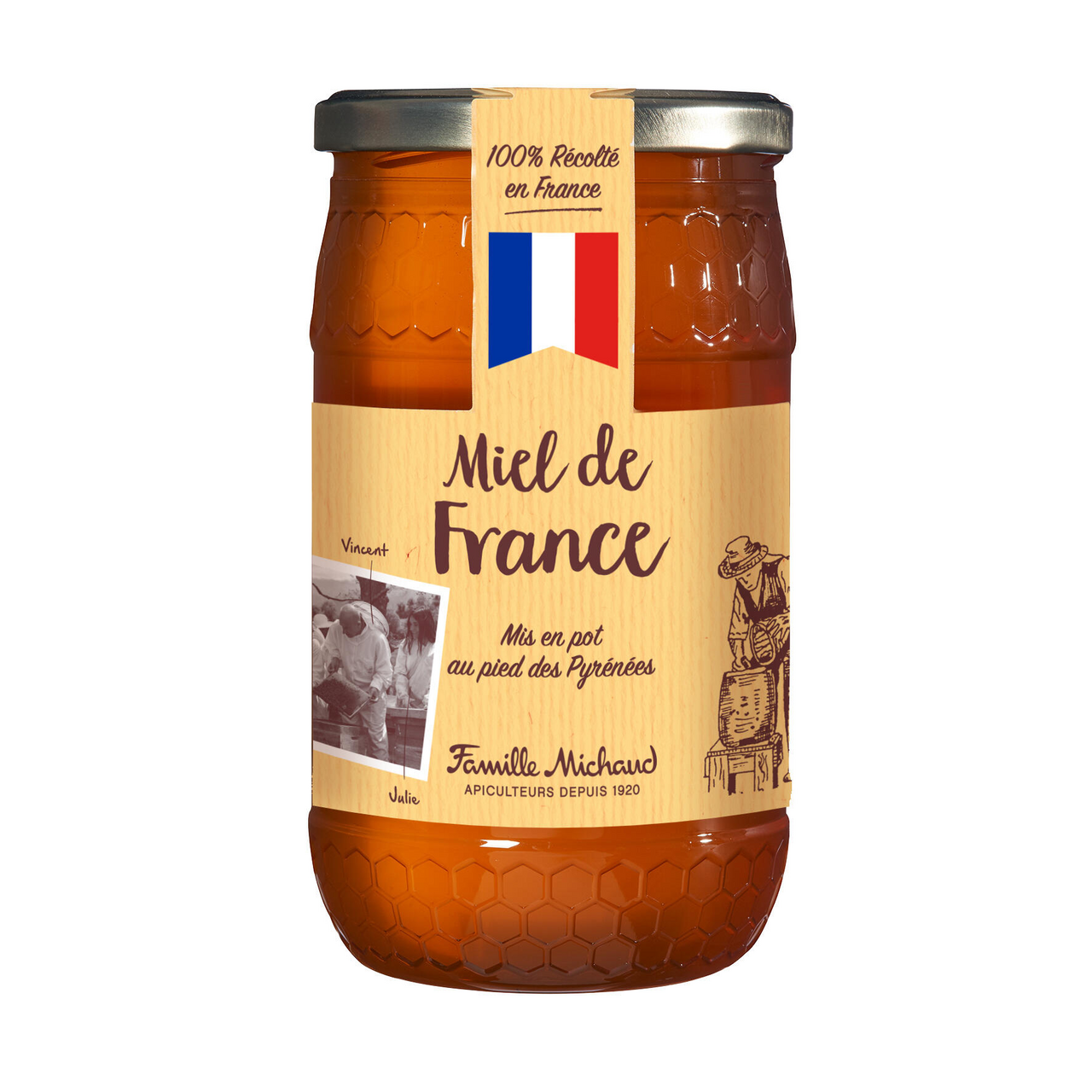 Famille Michaud Miel de France liquide PET 1 kg