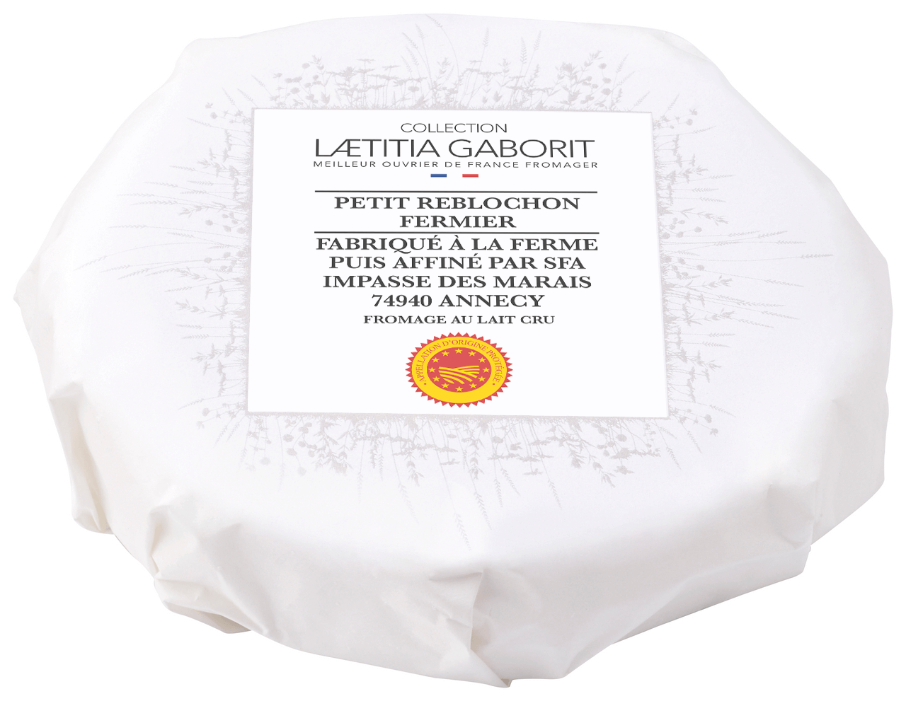 Laetitia Gaborit MOF Reblochon AOP fermier 240 g
