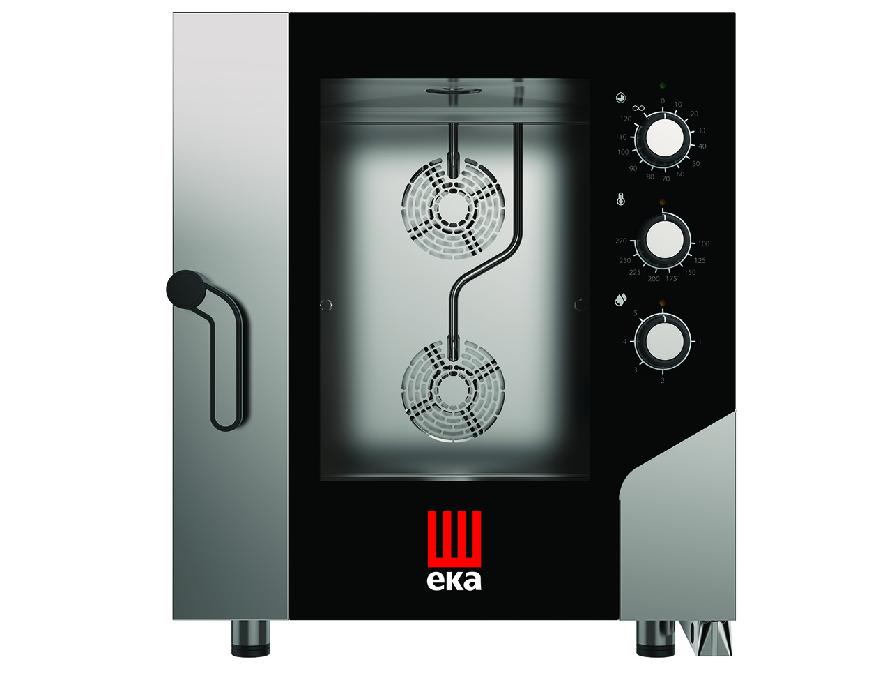 EKA Four électrique combiné à air pulsé avec panneau électromécanique 7 niveaux