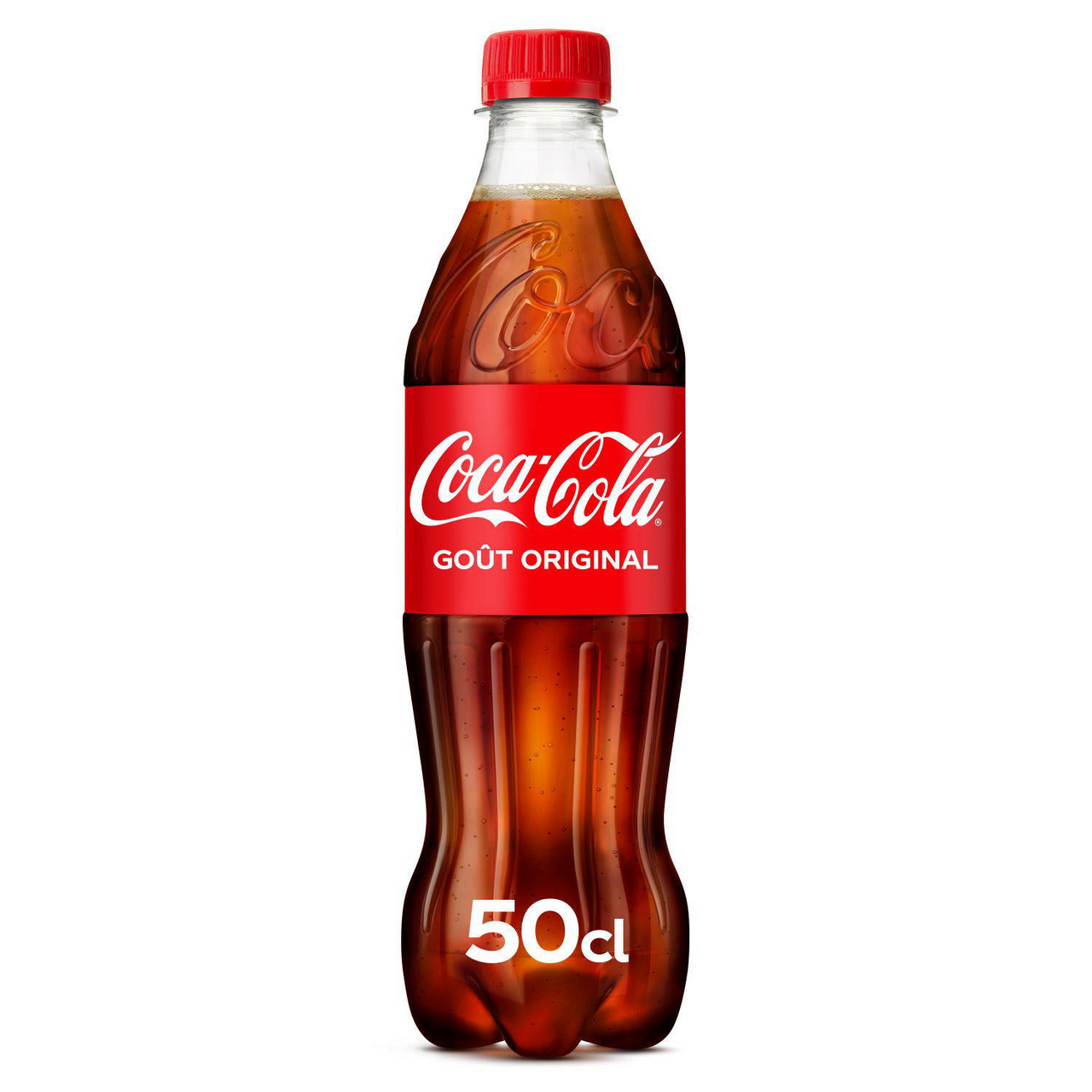 Coca-Cola goût original 24 X 50 cl PET soit 12 L