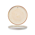 Assiette à dessert ronde BrisBane porcelaine beige 20.5 cm Cosy & Trendy