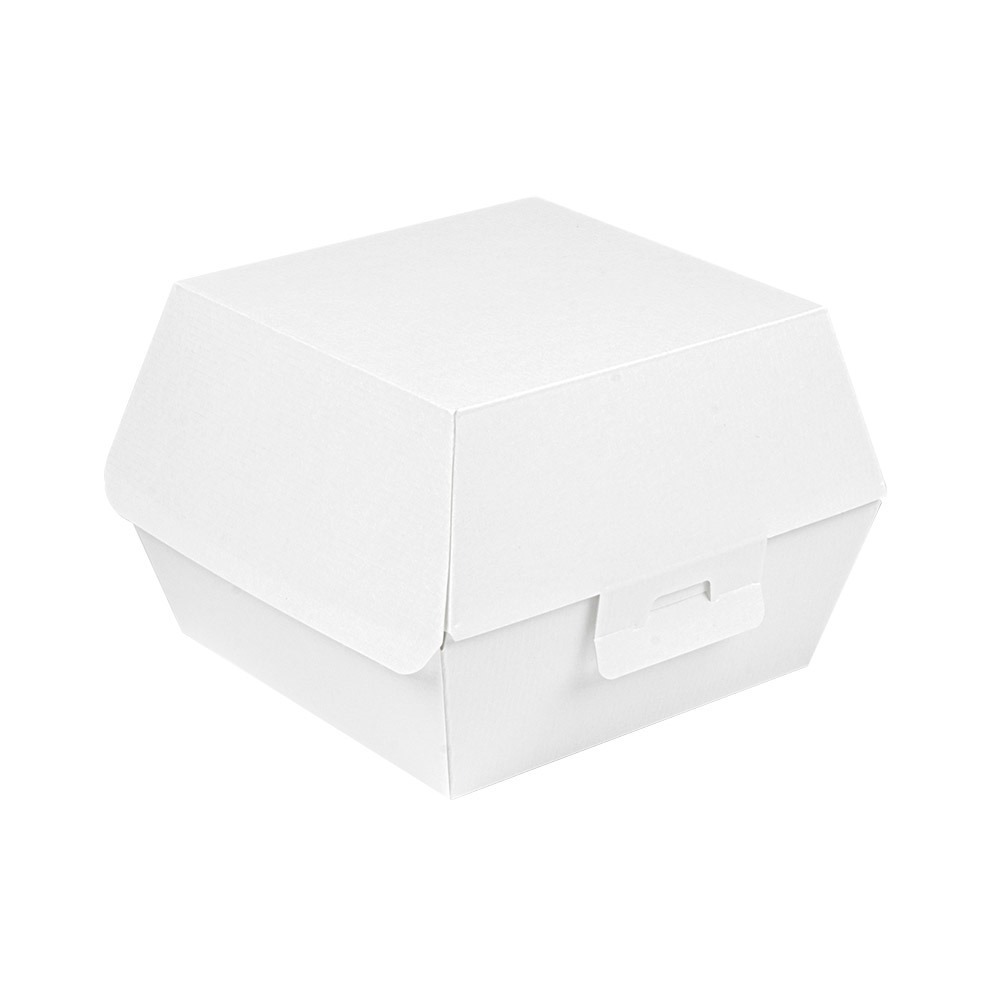 GARCIA DE POU Boîte à burger Grand Modèle Haut carton blanc 14.4 x 13.6 x 9.2 cm x 50