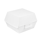 GARCIA DE POU Boîte à burger Grand Modèle Haut carton blanc 14.4 x 13.6 x 9.2 cm x 50