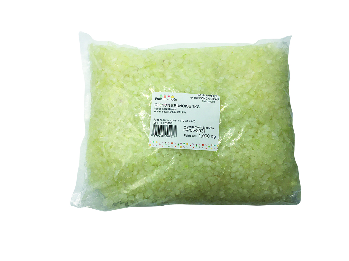 Frais Eminces Oignon Brunoise 1 kg