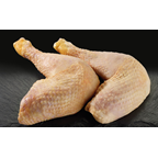METRO Chef Cuisse de poulet jaune fermier déjointée Label Rouge x10 carton fenêtre France