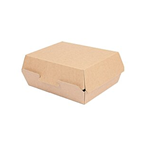 GARCIA DE POU Boîte à kebab kraft 22.5 x 17 x 8.5 cm x 50