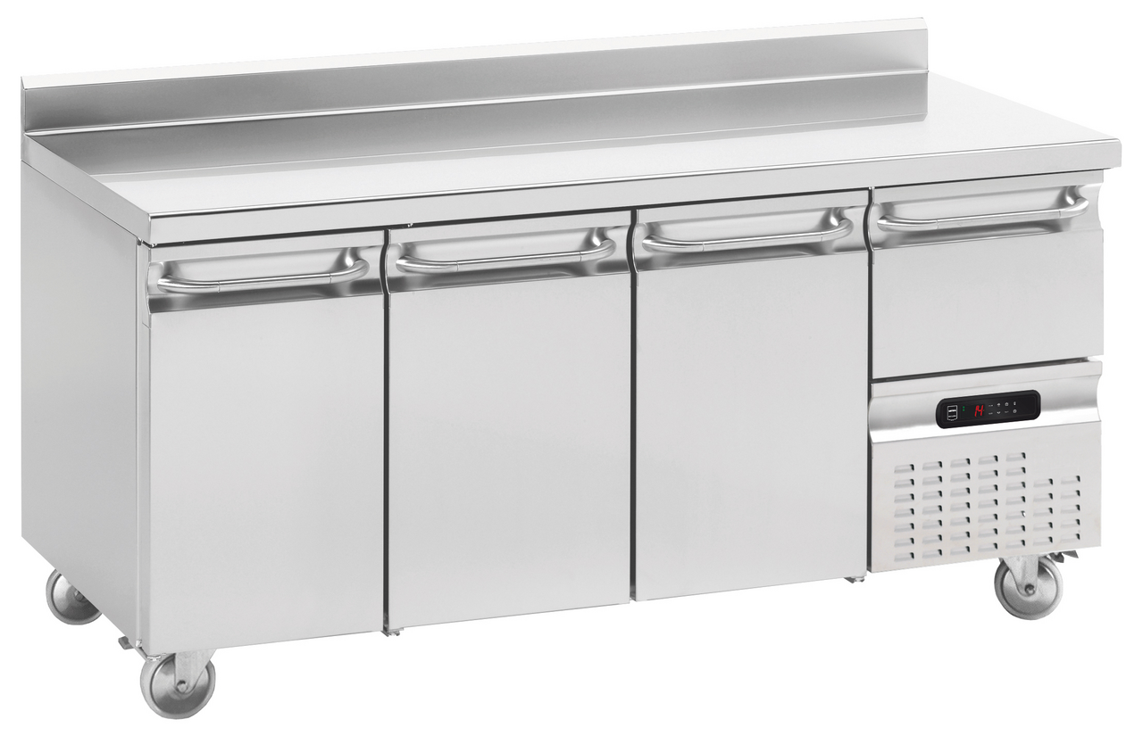 METRO PROFESSIONAL Table réfrigérée GN 1/1 3 portes