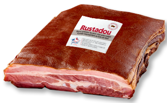 Rustadou 1/2 Poitrine fumée VPF maigre 