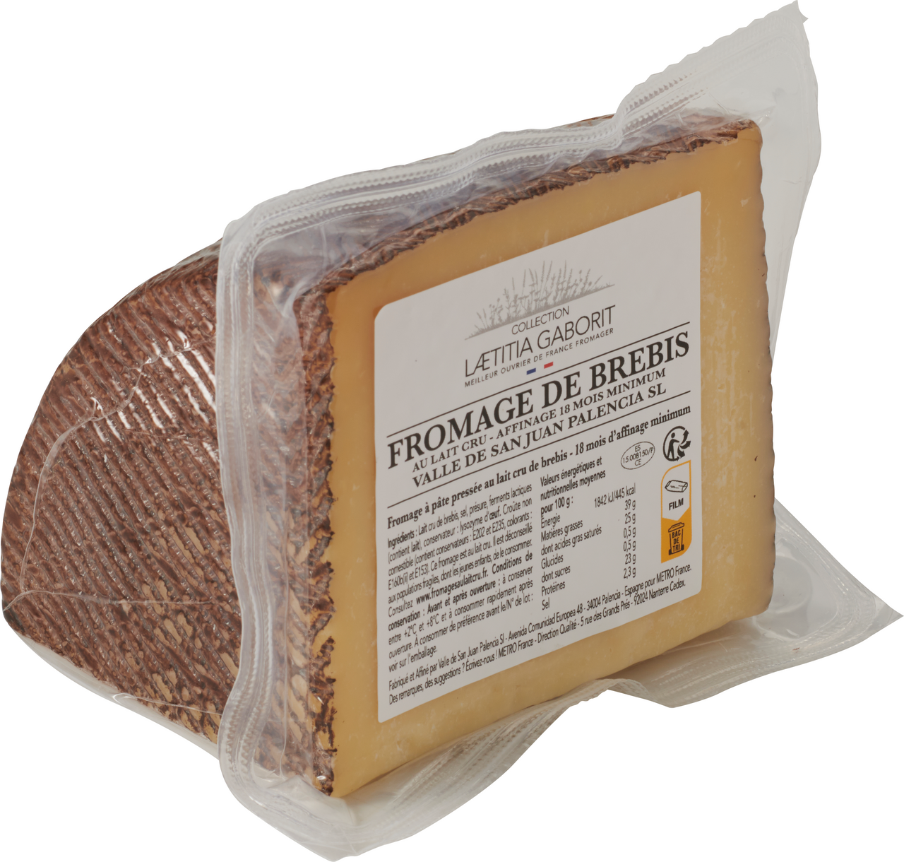Laetitia Gaborit MOF Fromage pur brebis 18 mois 