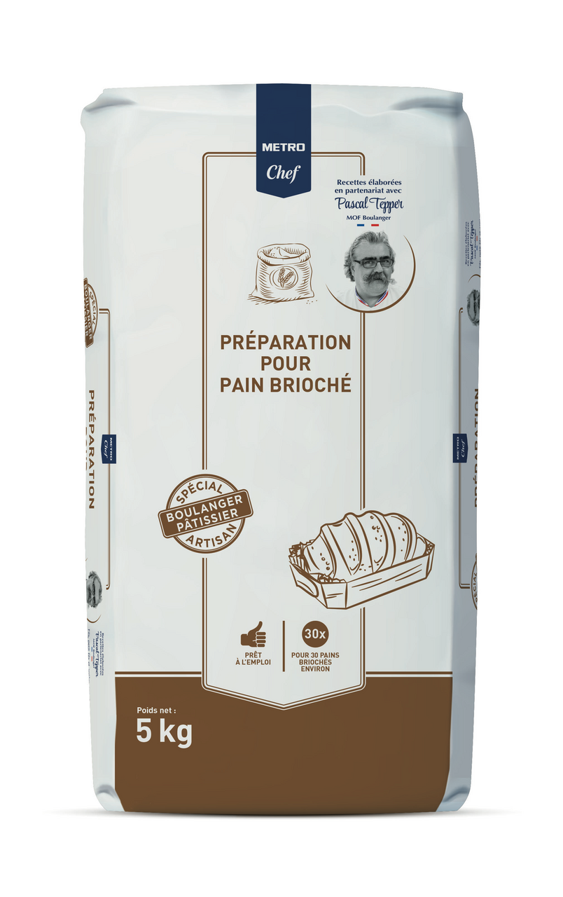 METRO Chef Préparation pour pain brioché 5 kg 