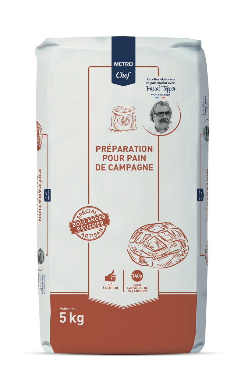 METRO Chef Préparation pour pain de campagne 5 kg 